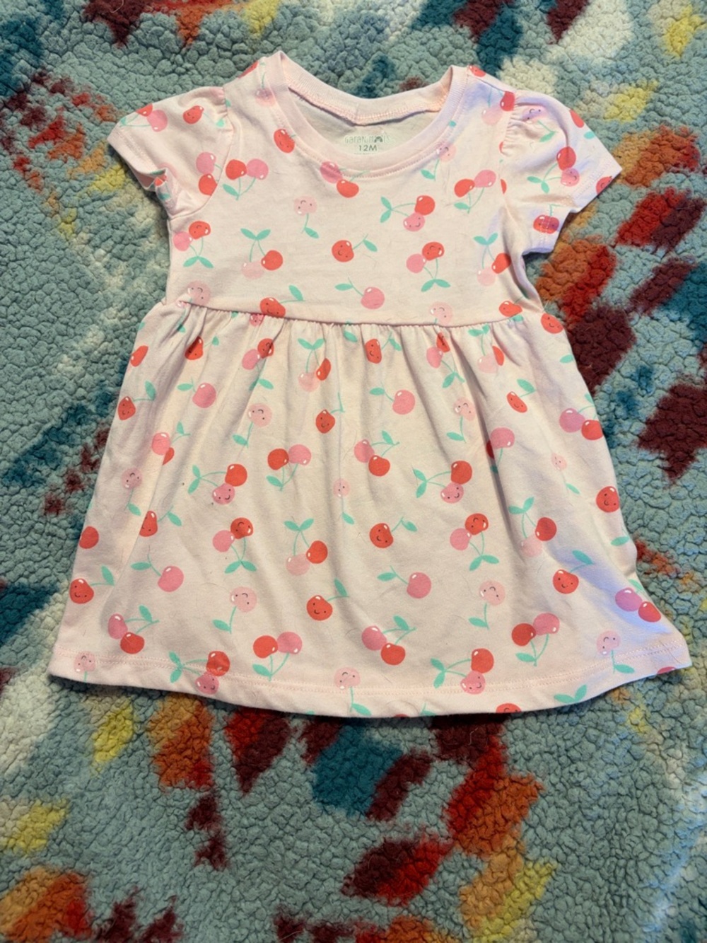 Garanimals Pink Cherry Print Dress